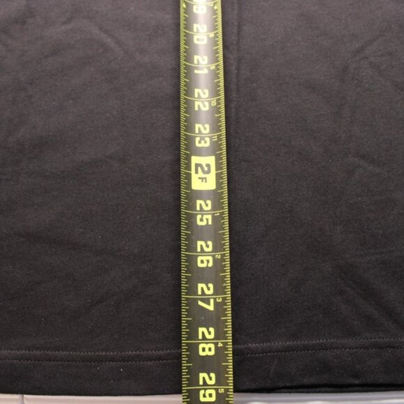 Adidas Mens Medium Lounge Pizza Graphic T-Shirt π Black 100% Cotton Casual Tee - Picture 6 of 9